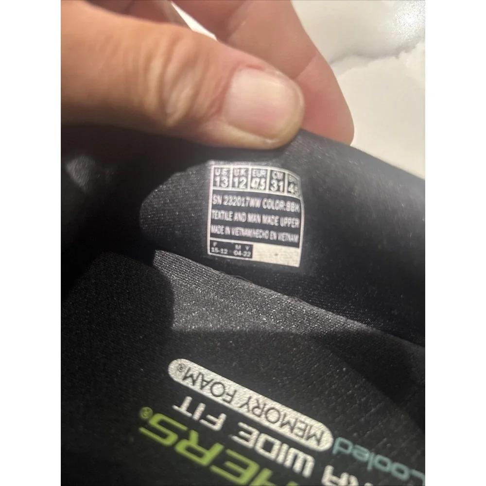 skechers equalizer Extra Wide Fit Slip On Size 13